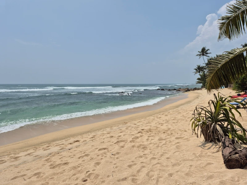 Madiha beach 400m from Brizo Paradiso Hotel for a perfect family winter beach holiday